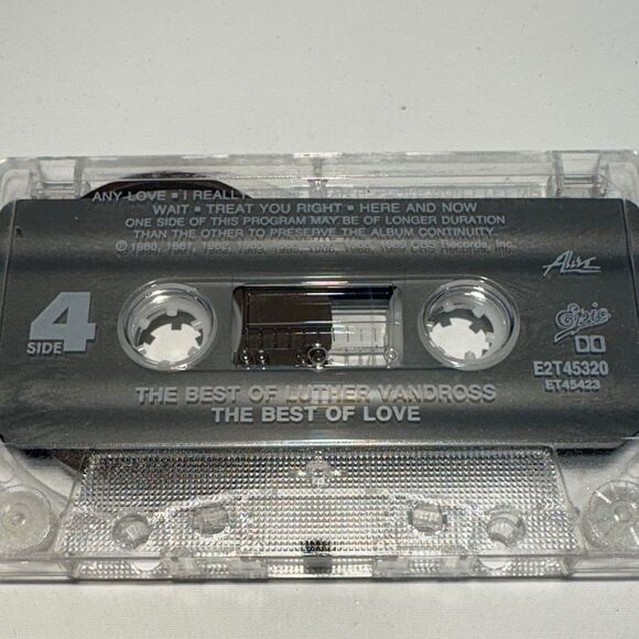 The Best of Luther Vandross Cassette Tape - Picture 5 of 5